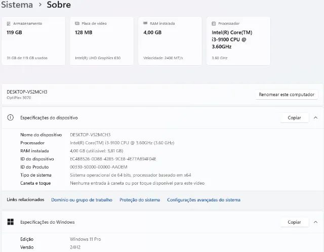 Computador Dell i3 9ª geração - Foto 5