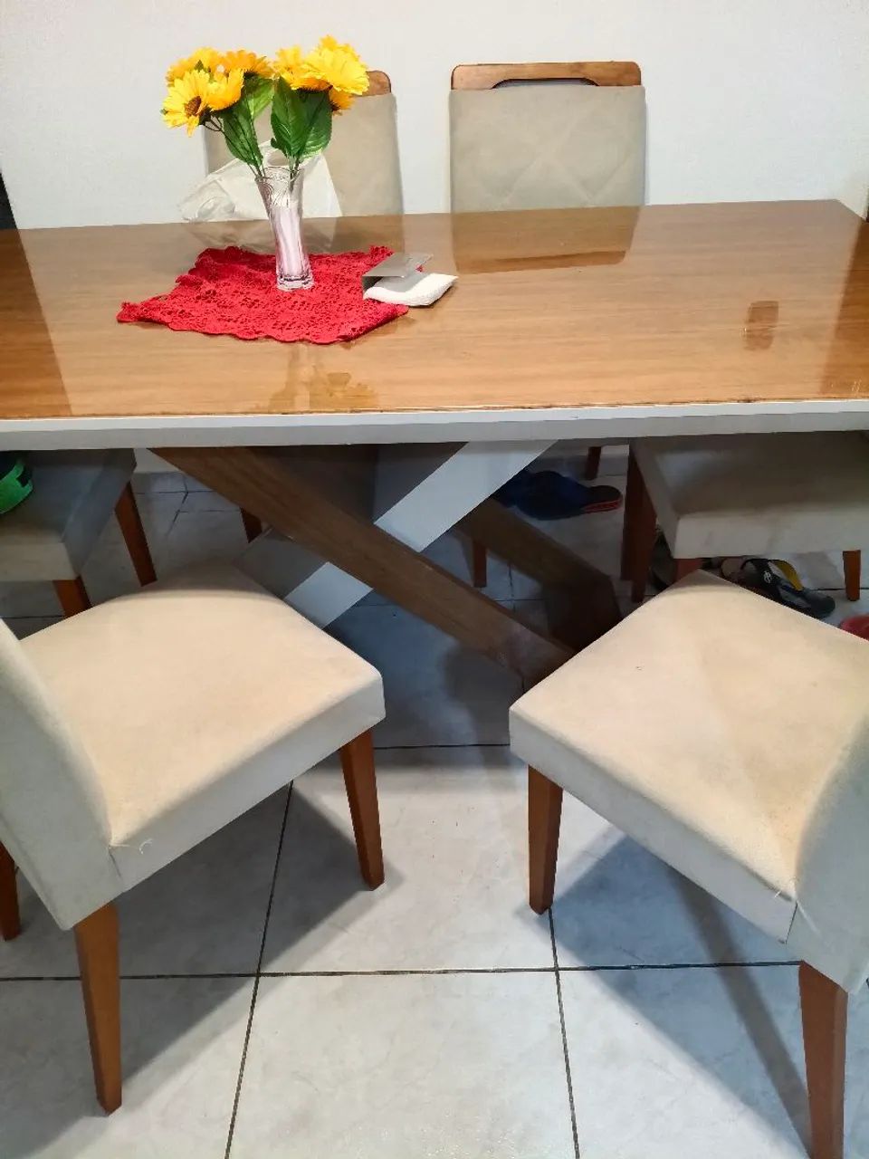 Mesa grande 6 cadeiras - Foto 3