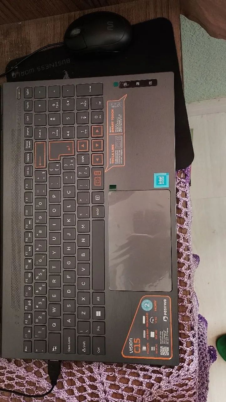 Notebook marca positivo semi novo  - Foto 2