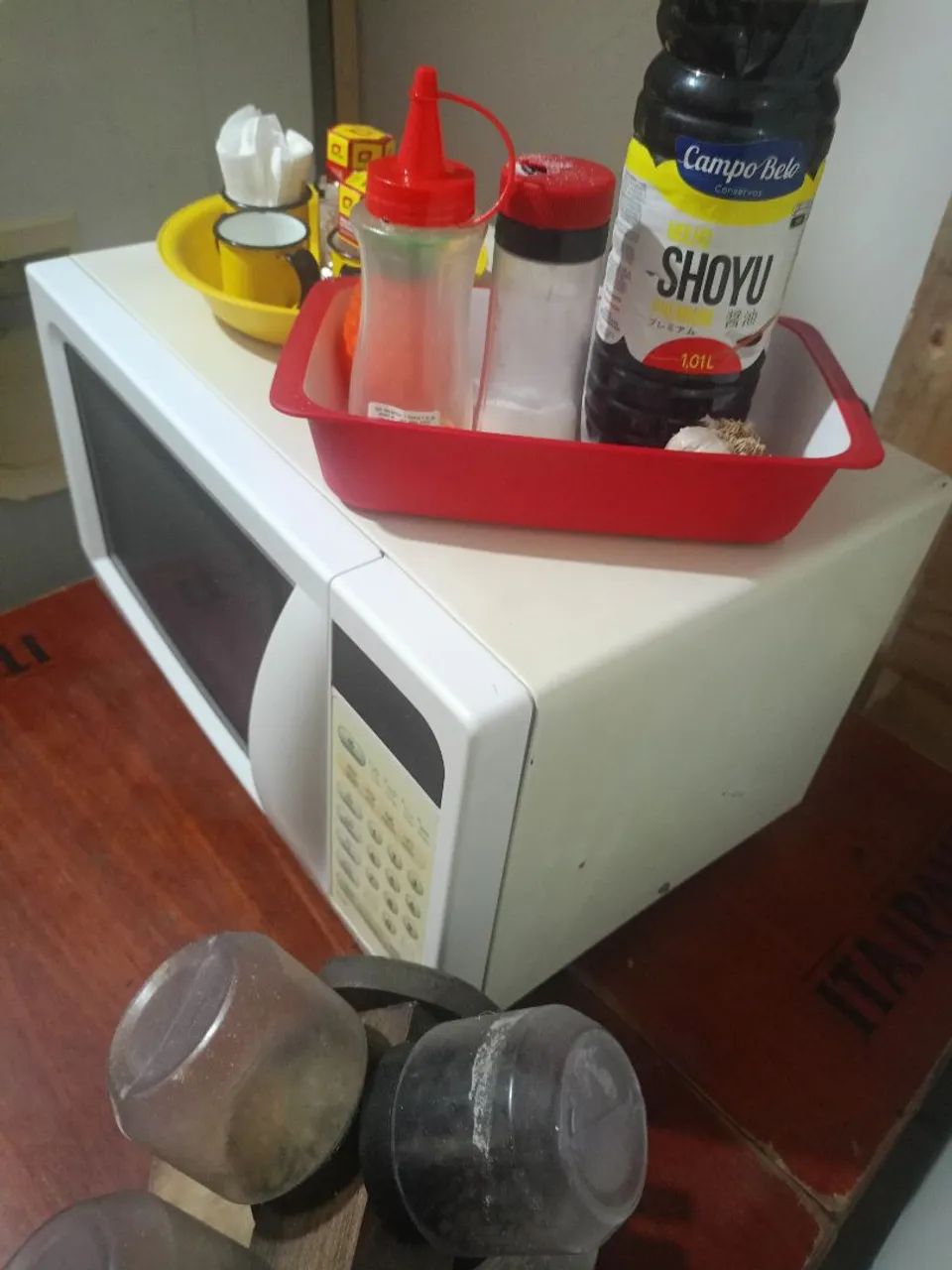 Microondas Eletrolux 220v funcionando perfeitamente entrego  - Foto 4