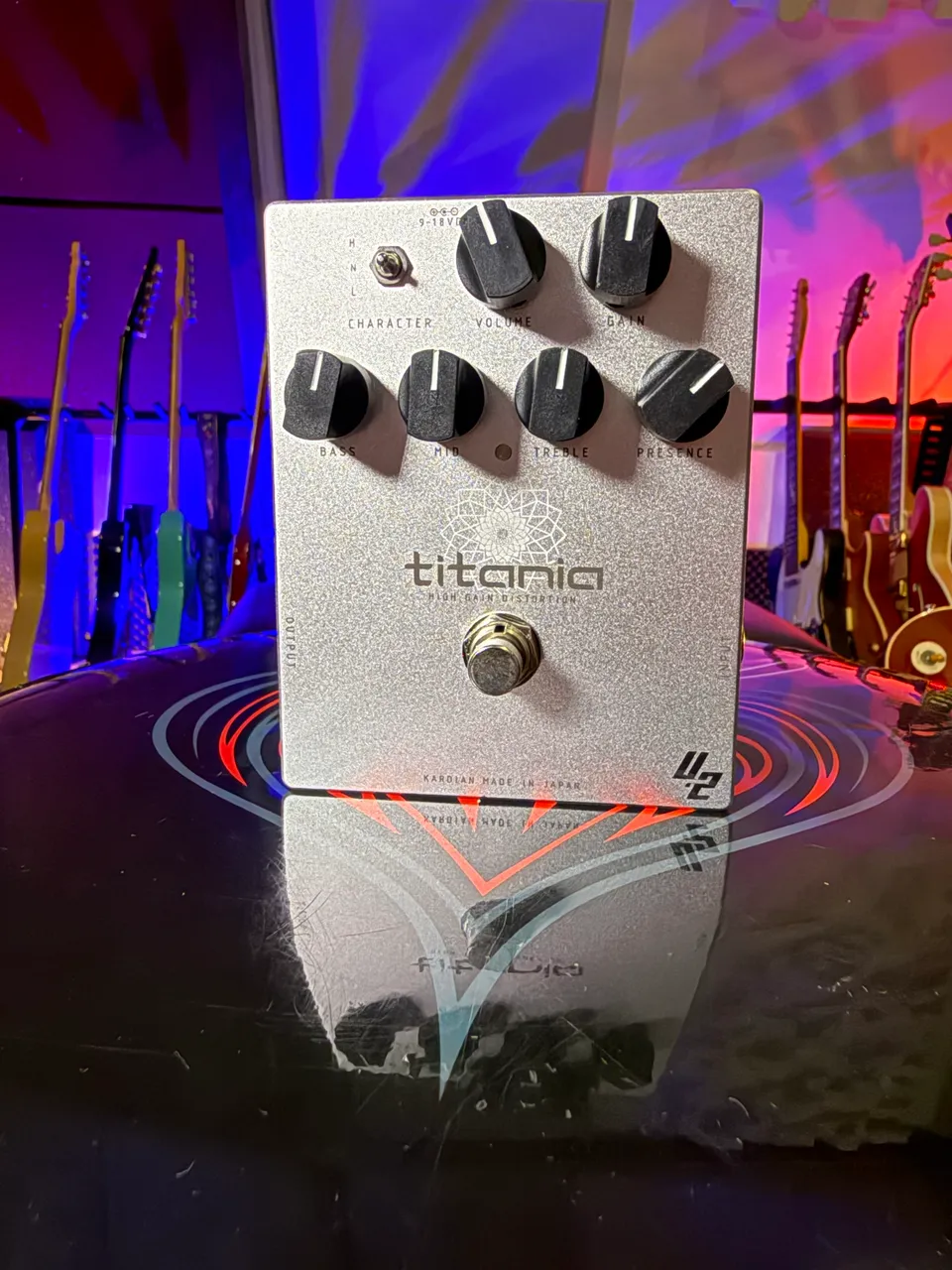 Pedal Kardian C6h8o6 Vitamin C Fuzz Distortion - Instrumentos