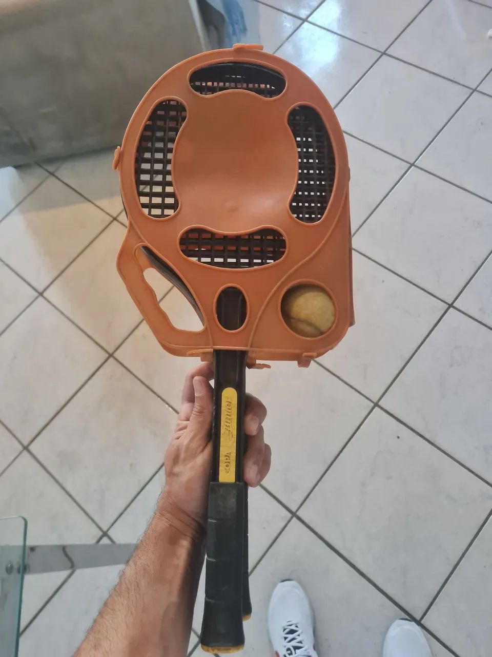 Raquete estrela antiga copa junior 