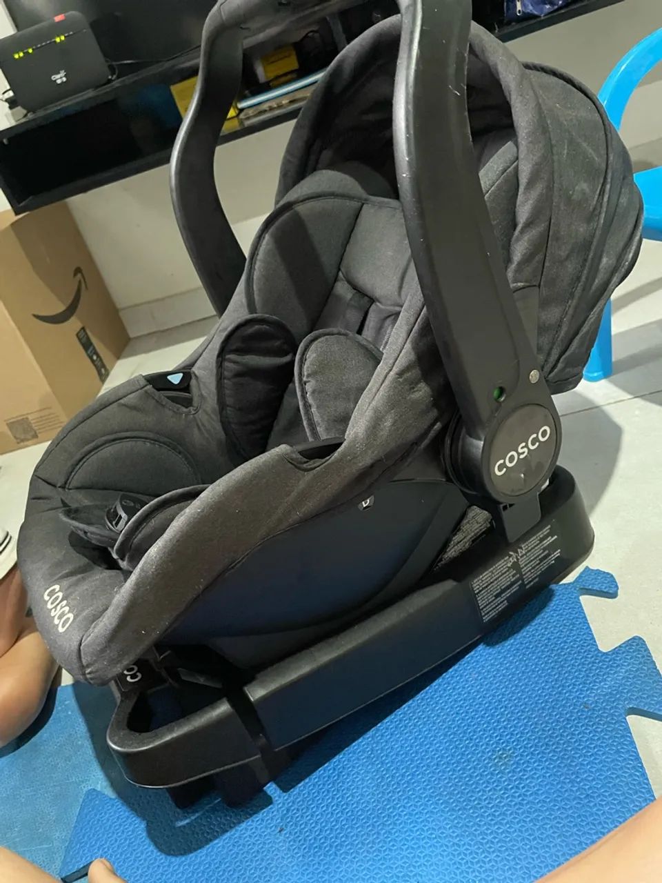 Bebê conforto Cosco + base  - Foto 2