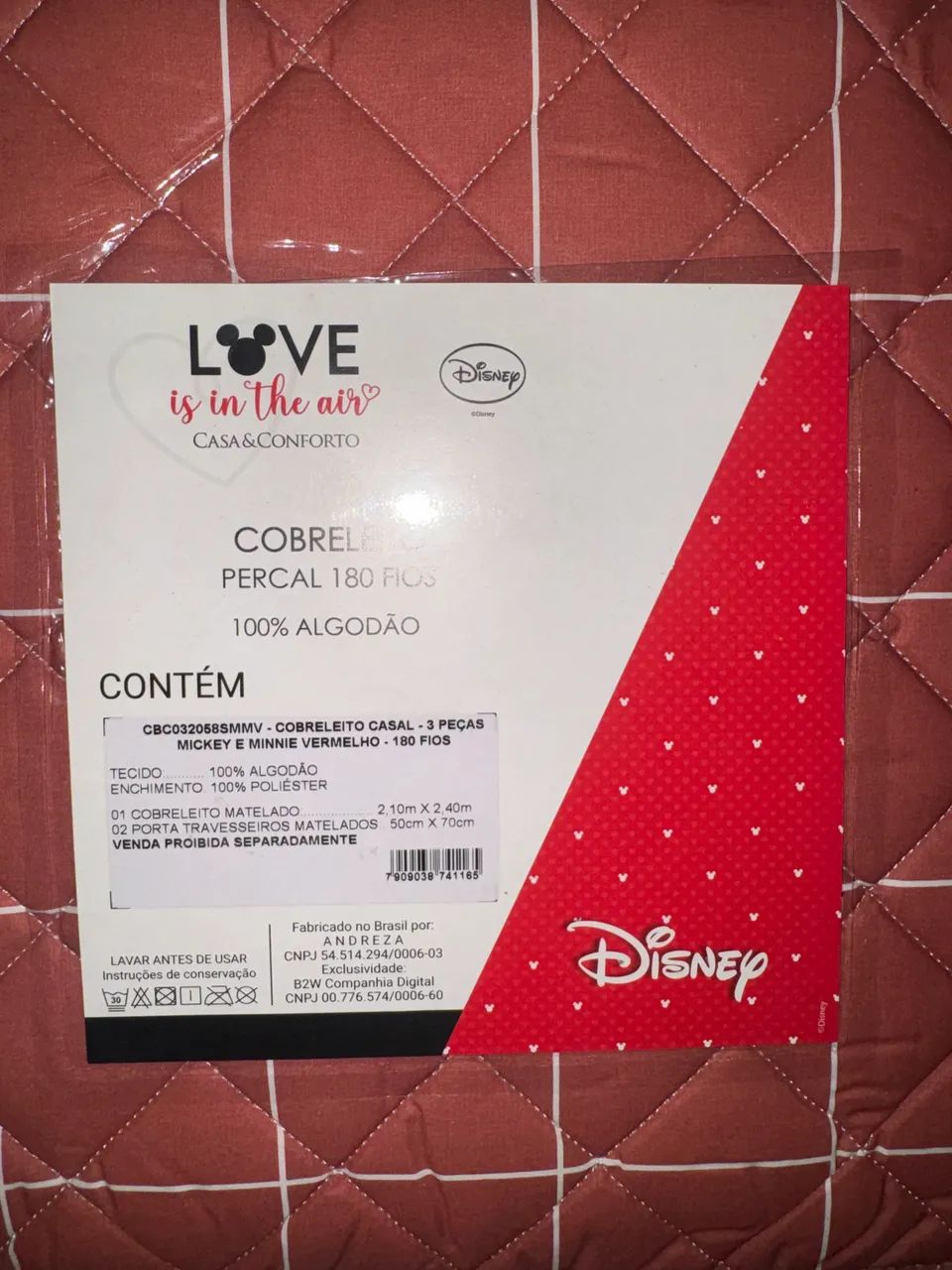 Cobreleito 3 peças casal  - Foto 2