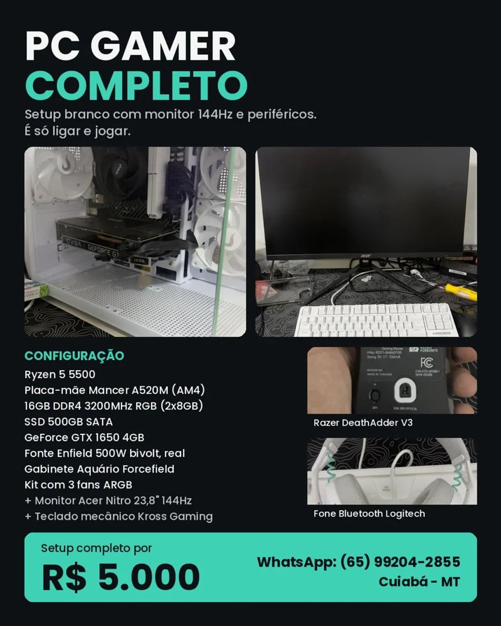 Pc Gamer Completo