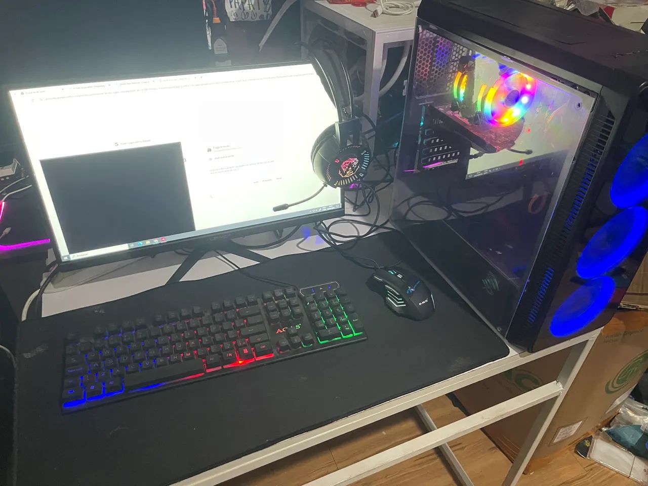 PC GAMER 16 ram DDR4 placa mãe Asus 