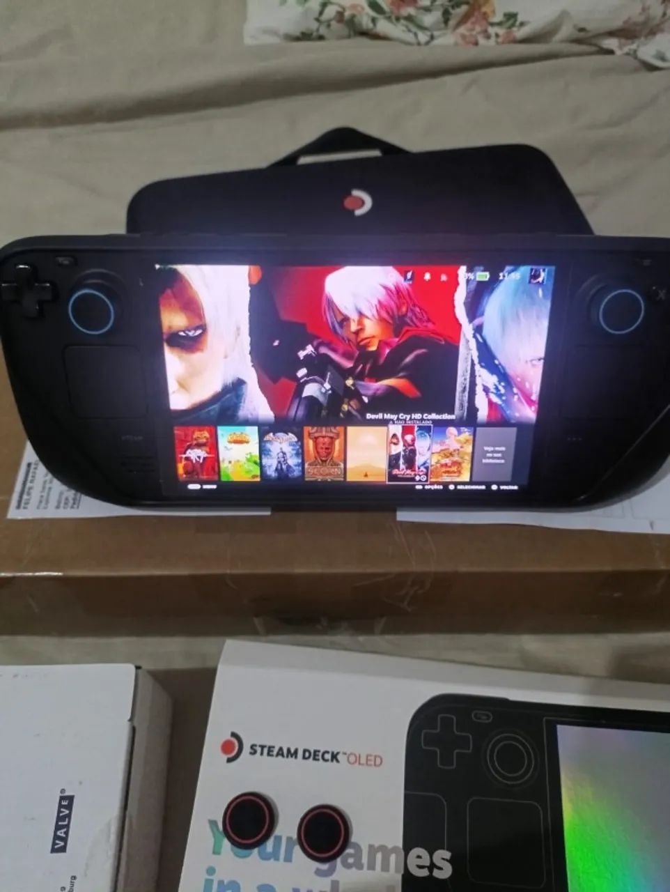 Steam Deck - 1TB OLED、充電器、ドック付き Amazon.co.jp: 【Steam