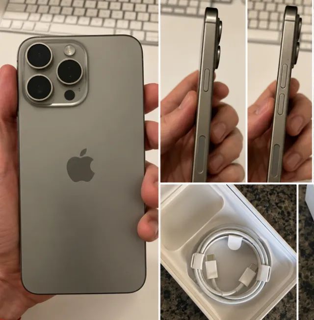 iPhone 15 Pro Max 256 GB - Titânio Natural