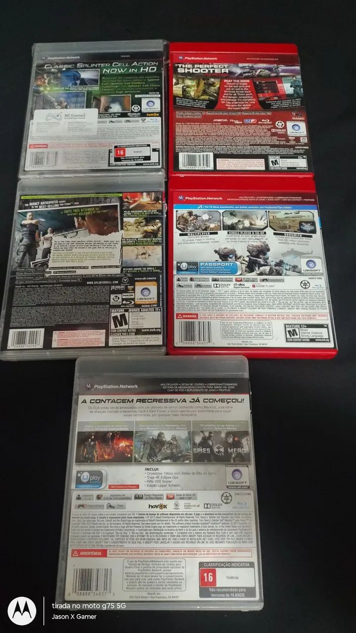 Combo Jogos Tom Clancys PS3  - Foto 2