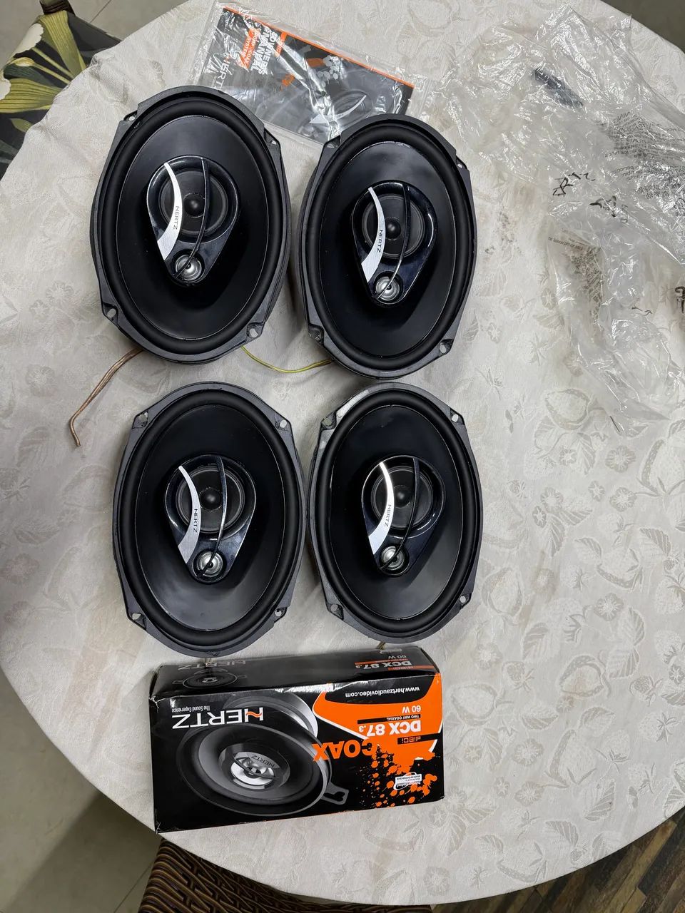 器セット Kit 4 alto falantes Hertz 6x9 - Peças para carros, vans e