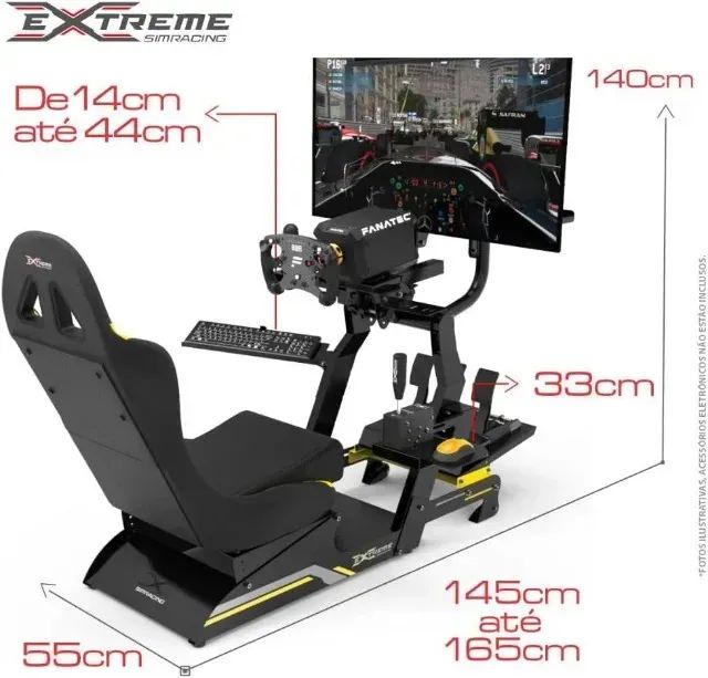 Cockpit Extreme SimRacing V3 - Foto 4