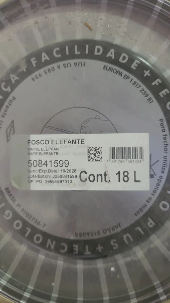 Tinta suvinil toque fosco completo na cor Elefante  - Foto 2
