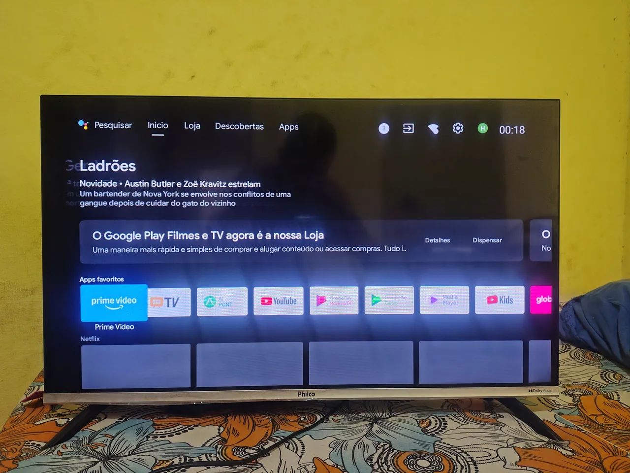 Tv smart Philco 32 polegadas 1 mês de uso ! - Foto 4