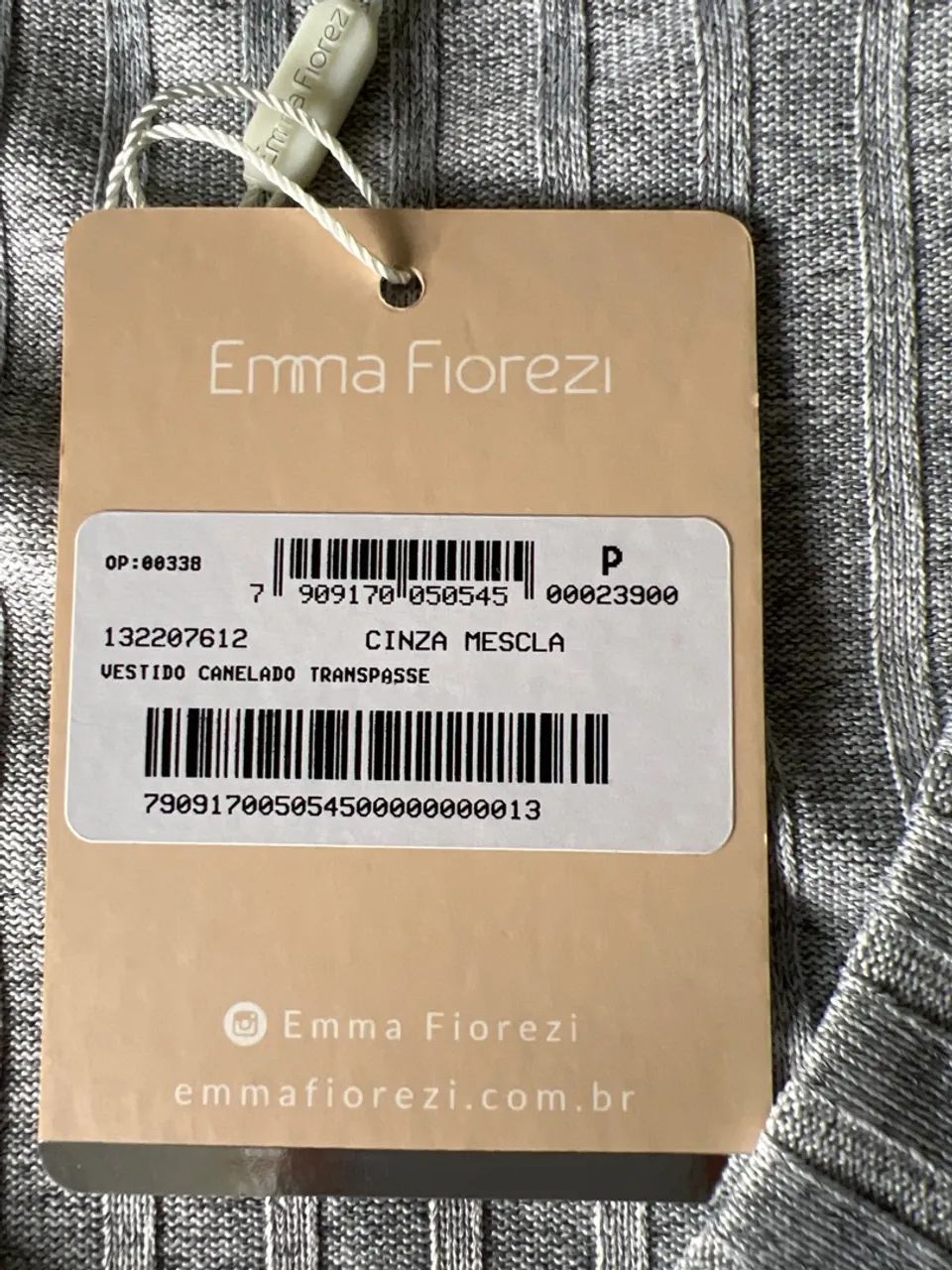Vestido cinza mescla - Foto 2