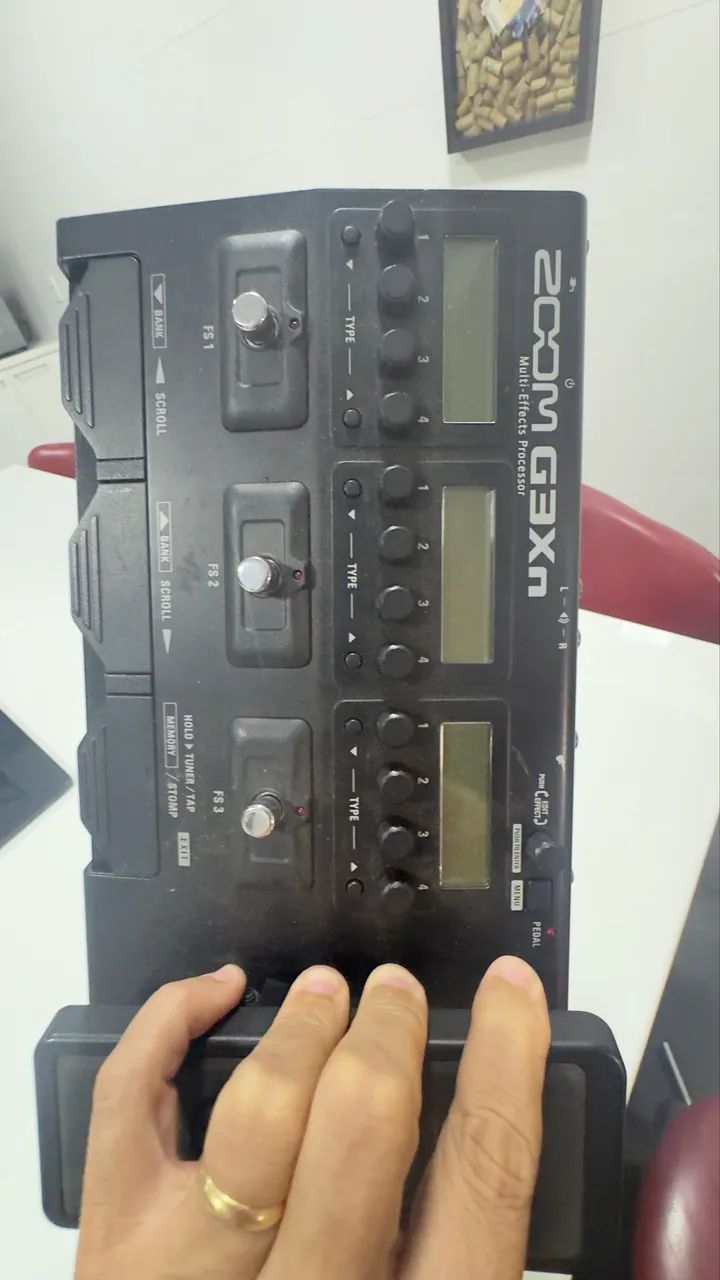 Pedaleira Zoom g3xn - Instrumentos musicais - Palmeiras, Ponte
