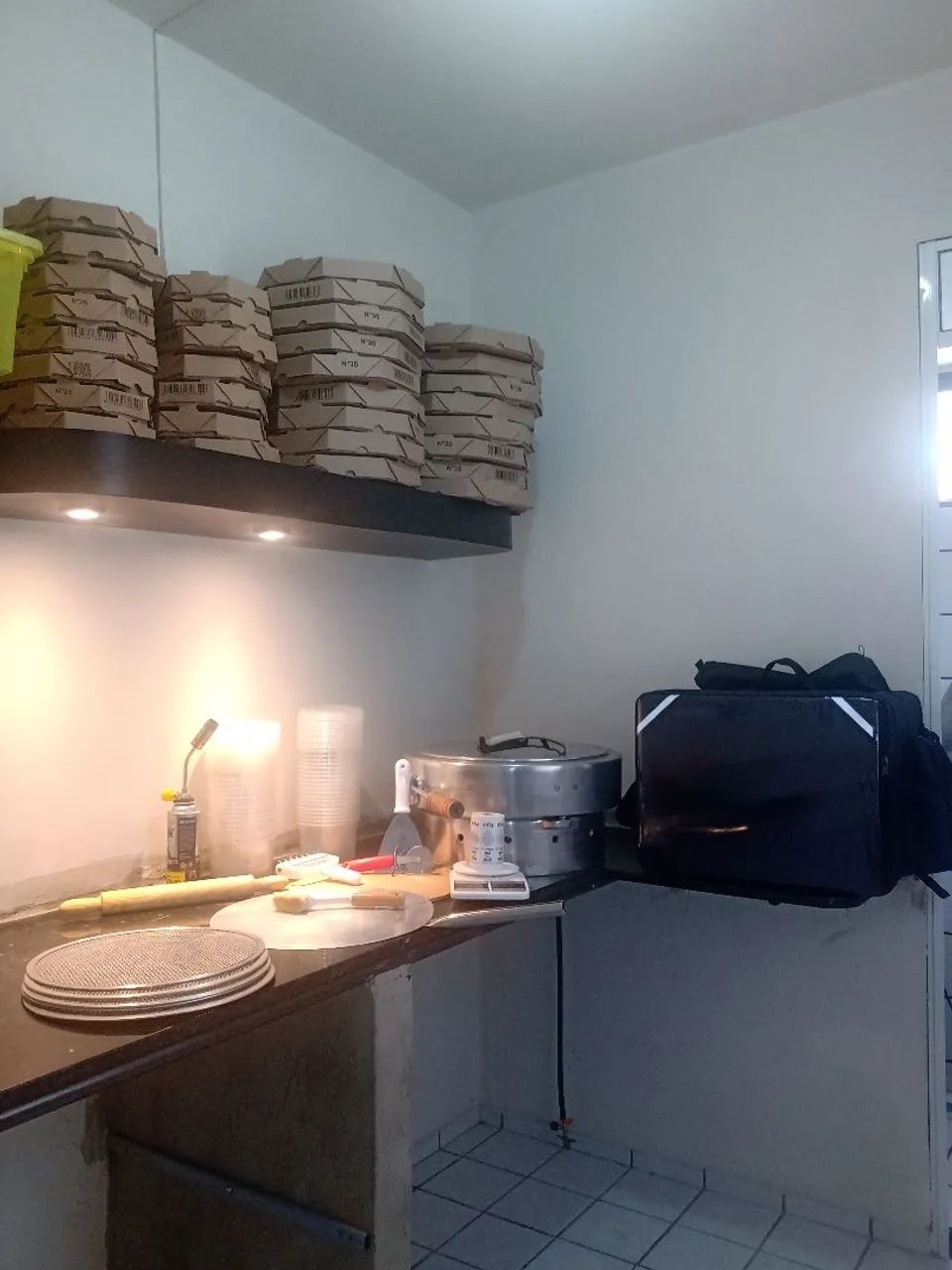 Kit completo para delivery pizza