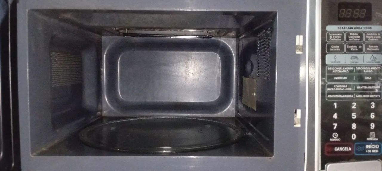 Microondas e grill.espelhado da LG.em excelente estado  - Foto 4