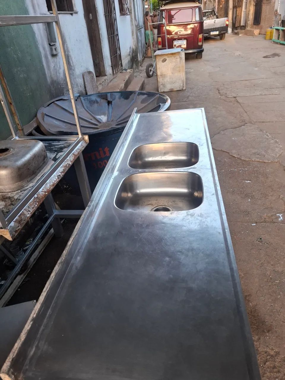 Pia inox 2m/57m - Foto 3