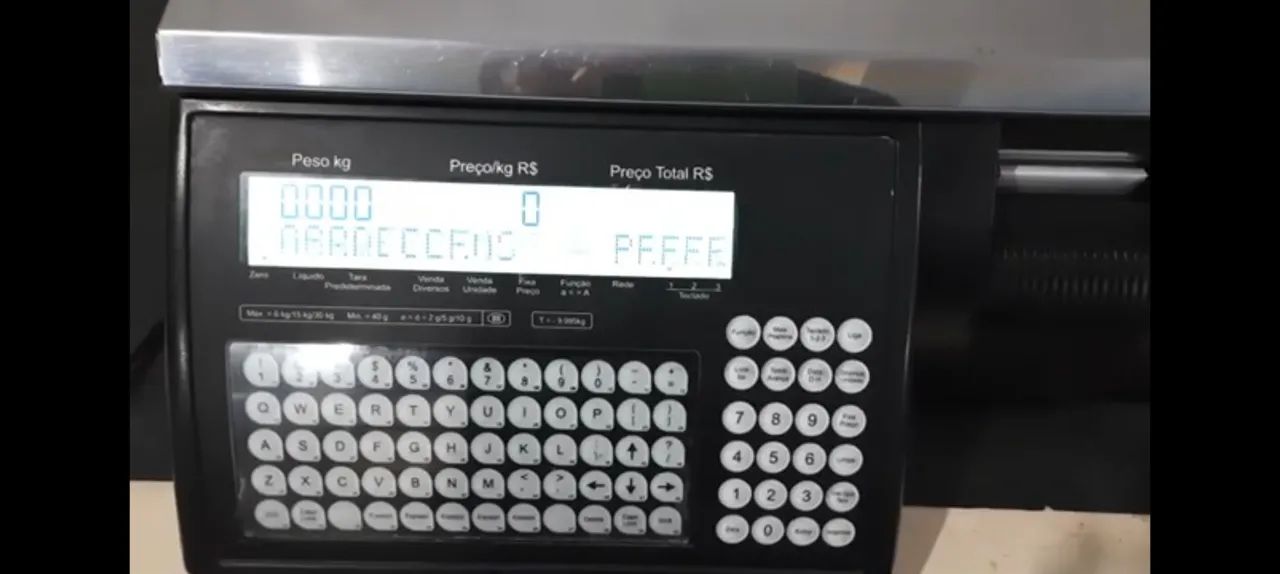 Balança prix4 due 30kg, usada em perfeito estado ,, com lacre original Toledo - Foto 5