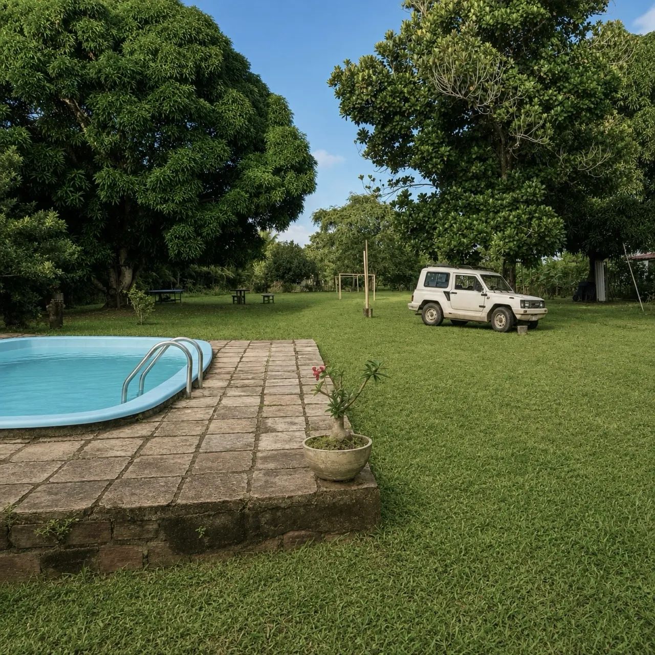 Chacará Completa - Com Piscina e Campinho (Todos móveis e equipamentos inclusos) - Foto 5