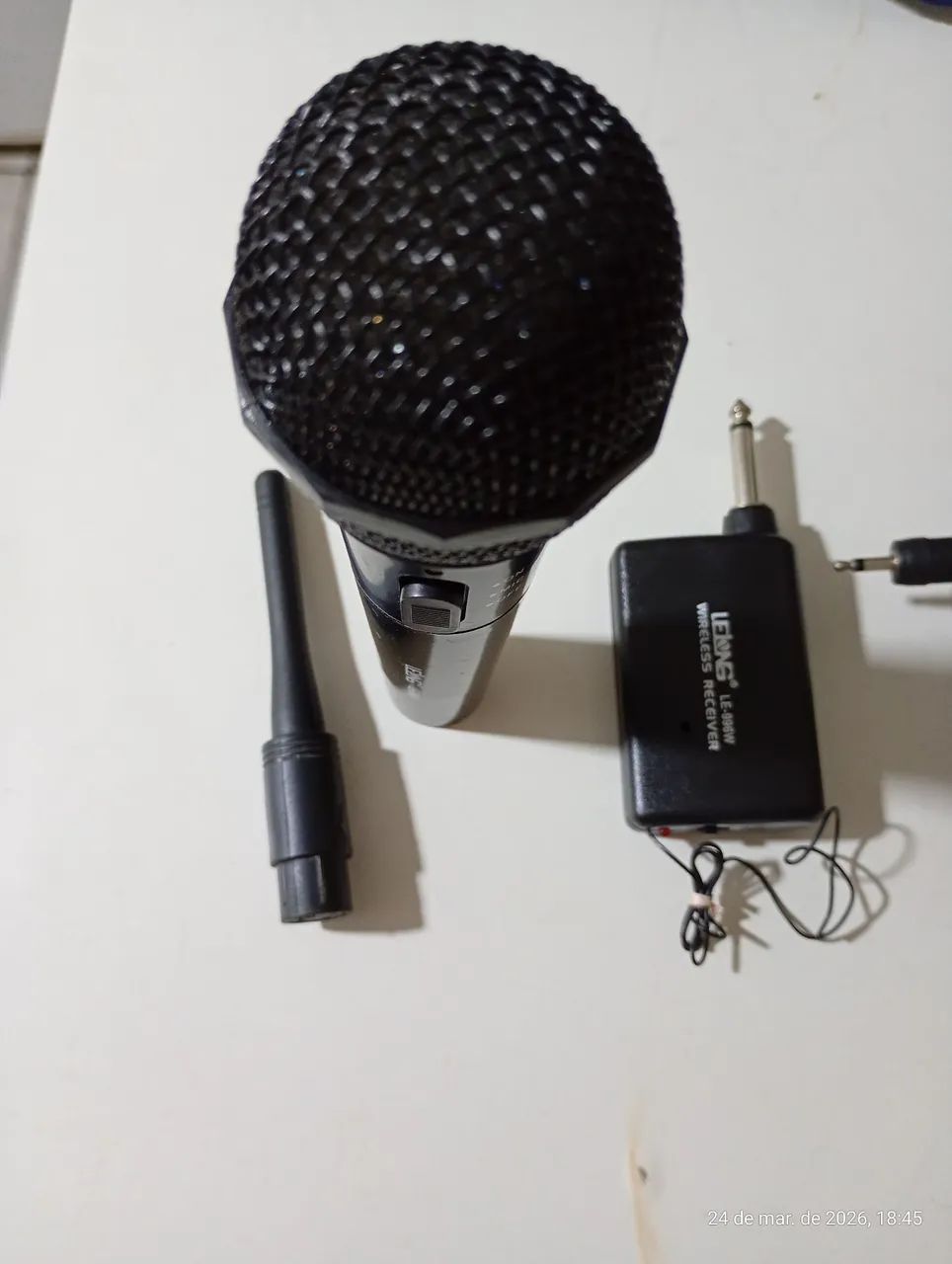 MICROFONE SEM FIO LELONG LE-996W - Foto 3