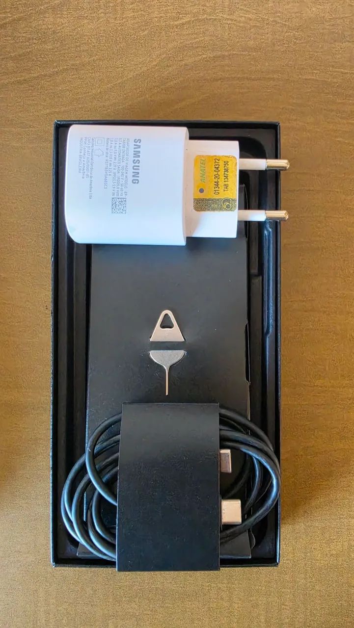 Galaxy S22 Plus na caixa com carregador + película + capinha - Foto 2