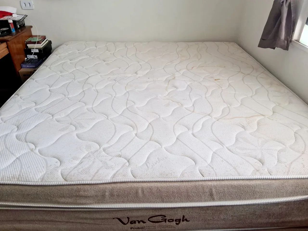 Cama Super King Probel Van Gogh + Base - Excelente qualidade - Foto 3
