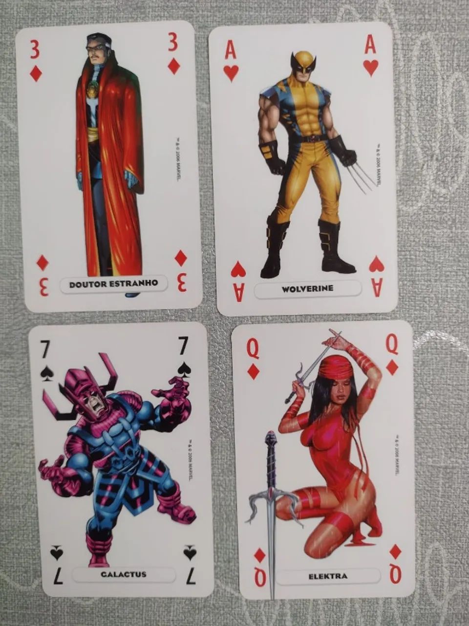 Heróis Marvel - Cartas para jogar - Baralho completo - Foto 3