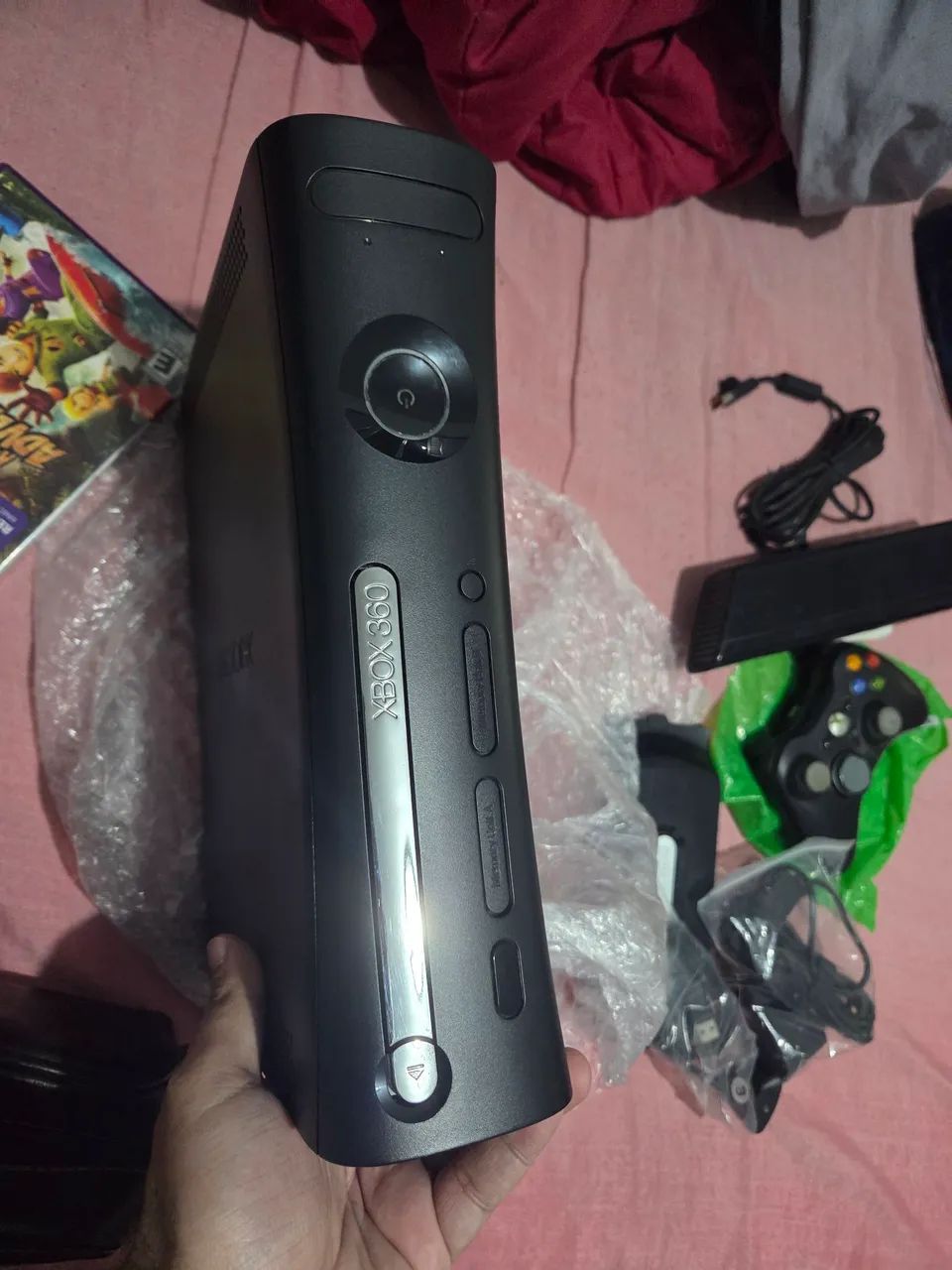 Xbox 360 Elite 120gb com kinect - Foto 4