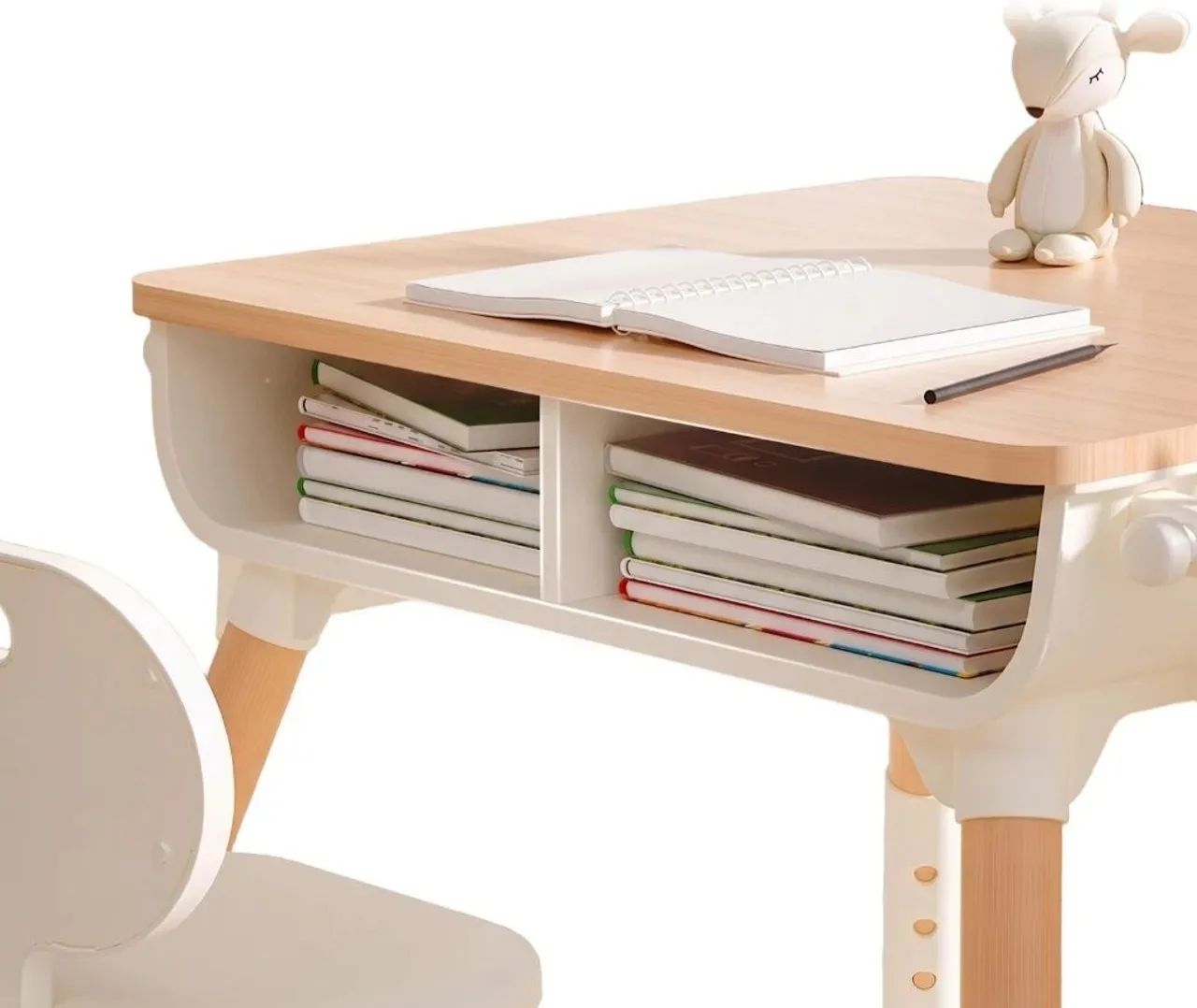Mesa e Cadeira Infantil com Regulagem