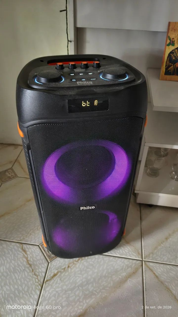 caixa de som Philco 1200w - Foto 3