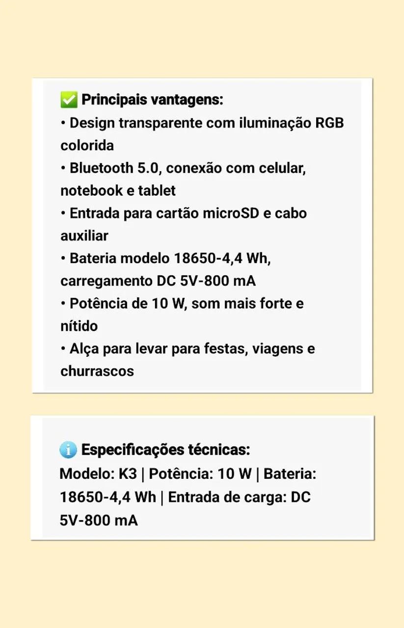 Mini caixa de som - Foto 2
