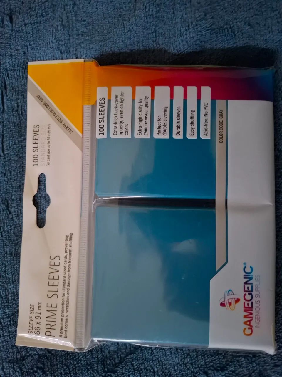 5 Pacotes de sleeves gamegenic Prime - Foto 2
