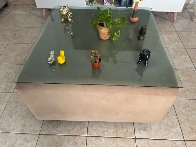 Conjunto de sofá e puff  - Foto 5