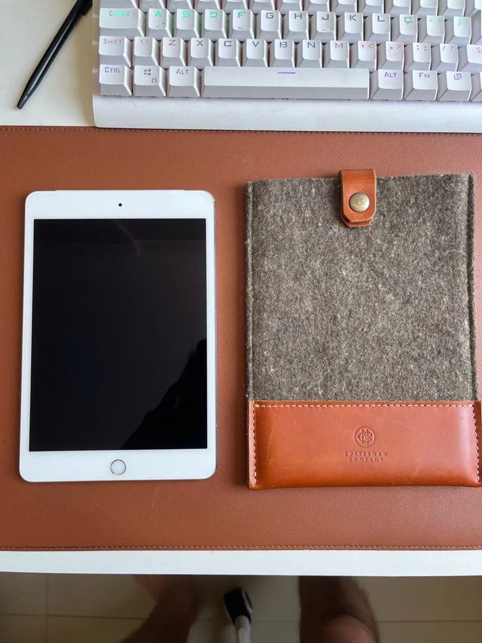 iPad 4 Mini (com capa de couro) - Foto 4