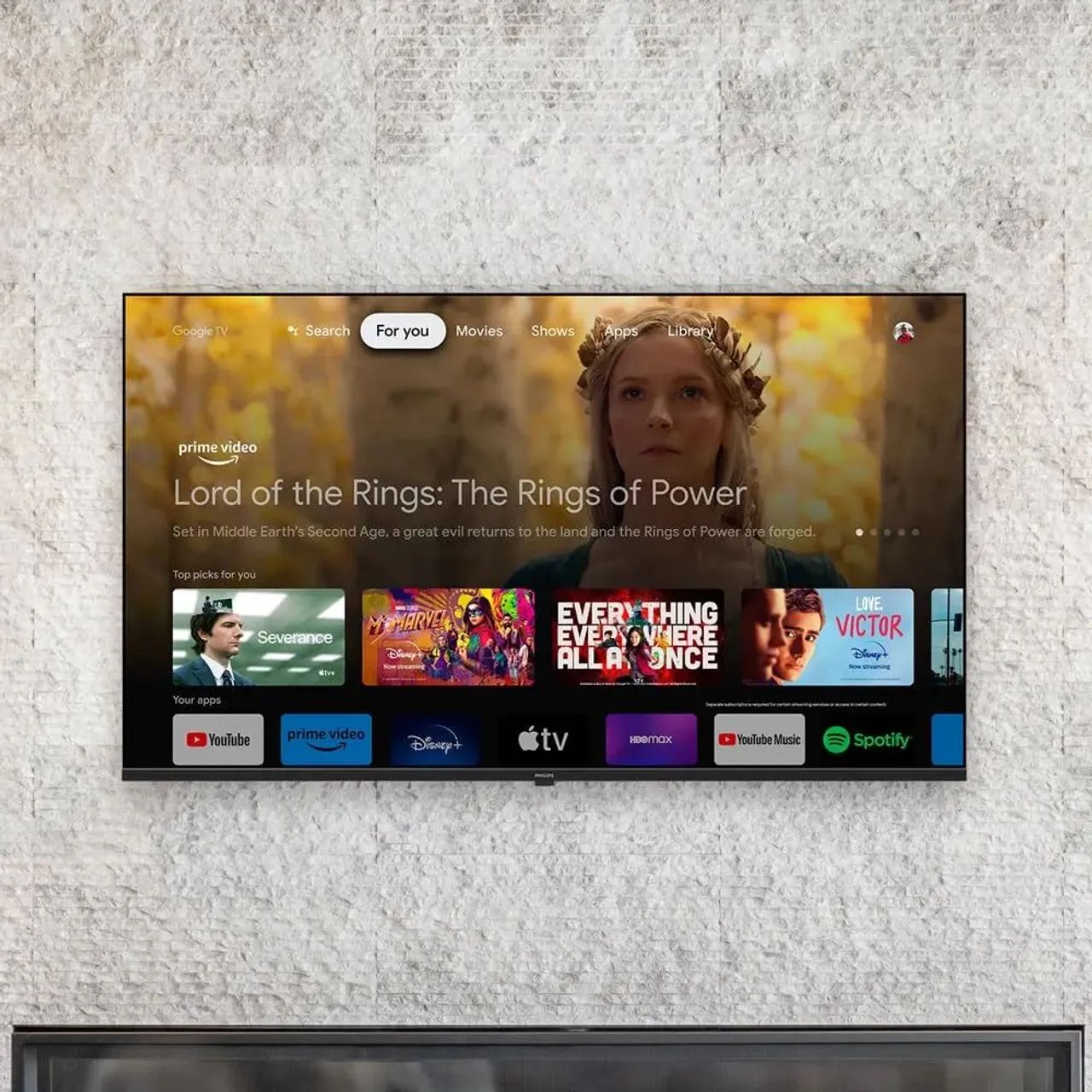 Tv Philips 50 polegadas 4k - Foto 2