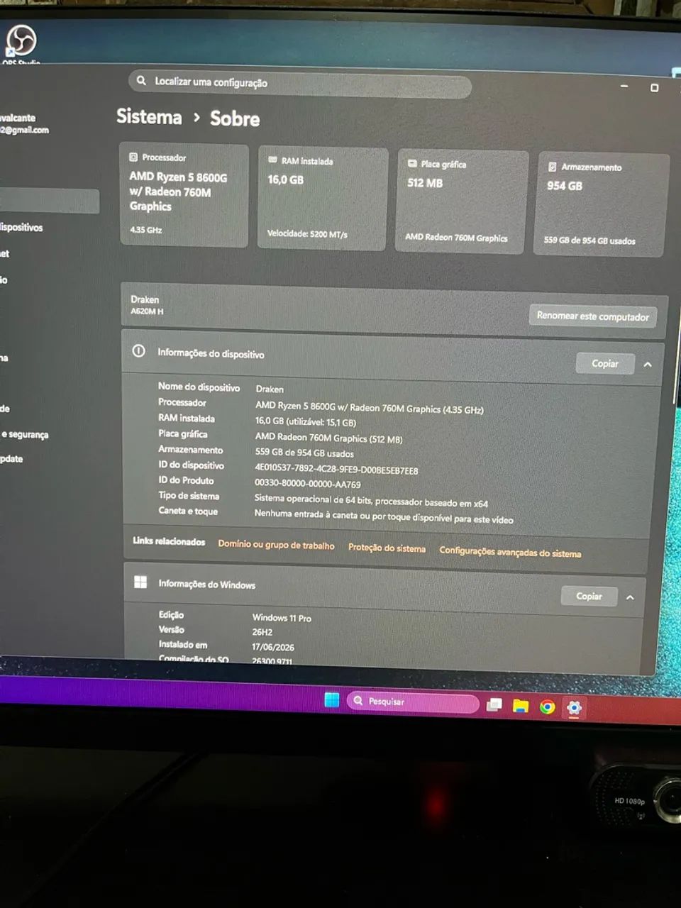 Pc para vender completo 