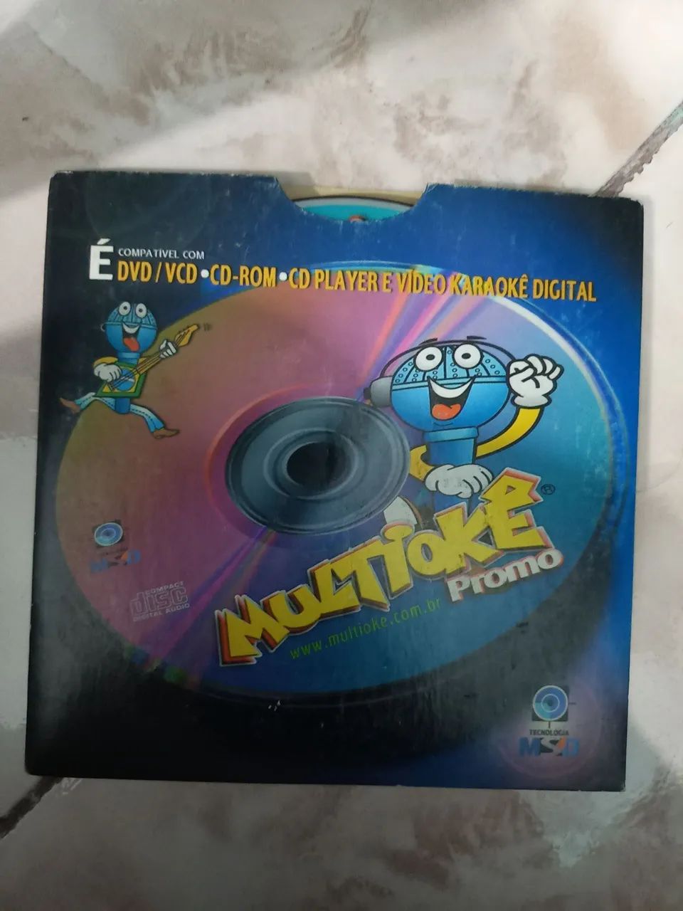 CD / DVD Karaokê Multiokê Promo - Coleção / Antigo
