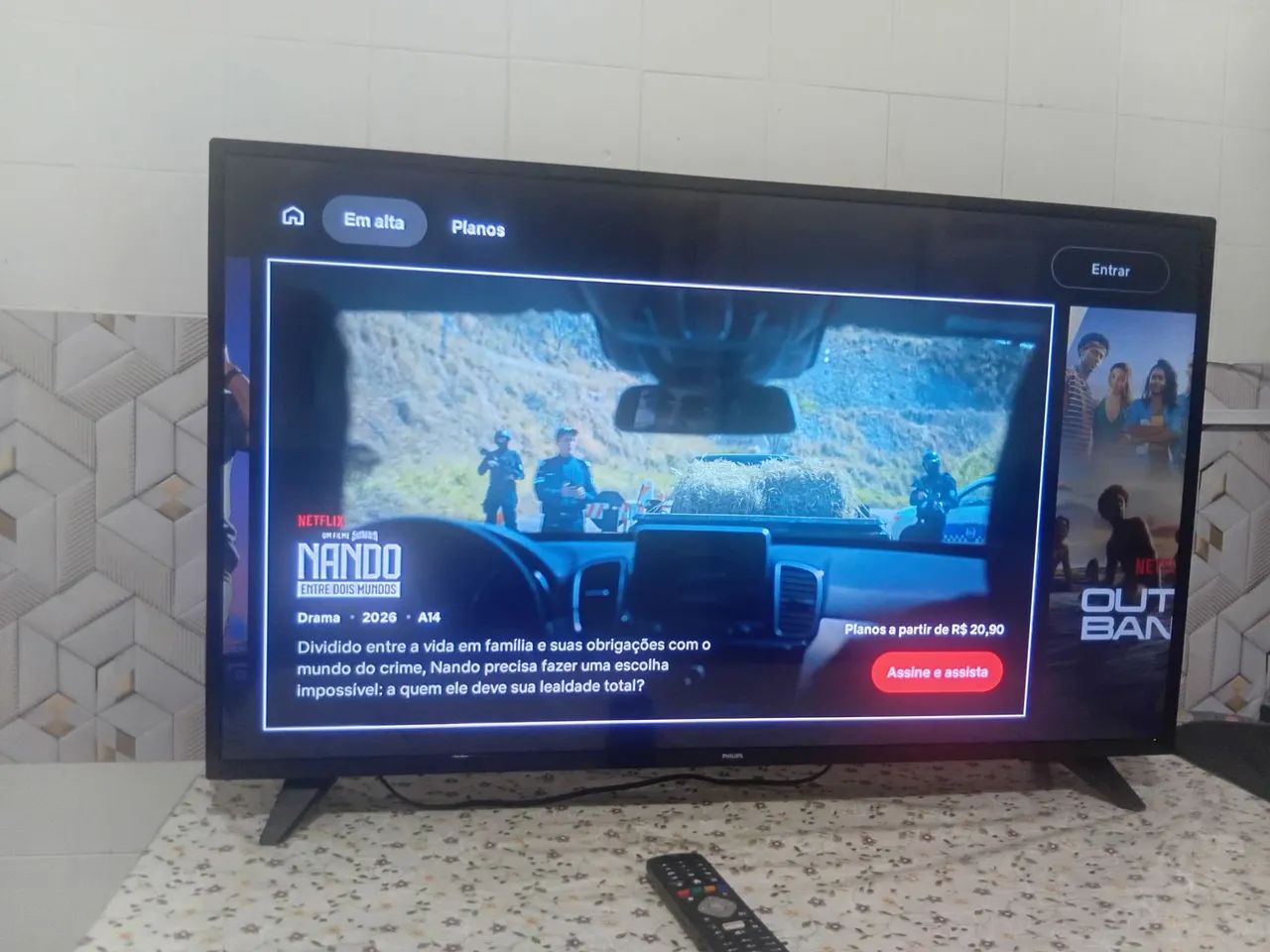 Tv smart philips 43 polegadas funcionando perfeitamente  - Foto 5