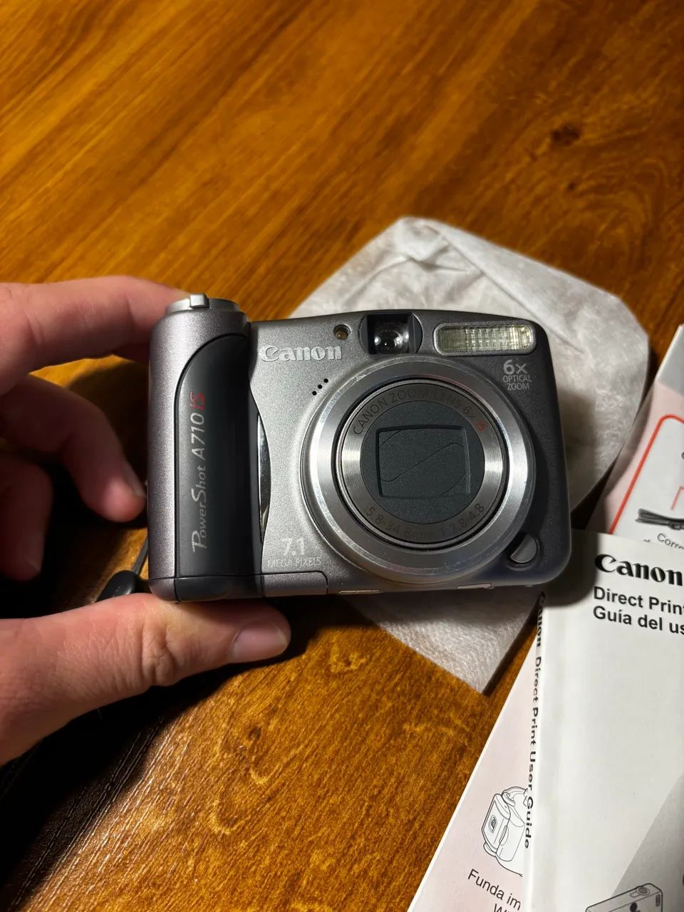 Canon PowerShot A710 IS 本体 Câmera Digital Canon PowerShot A710 IS - Câmeras e Filmadoras