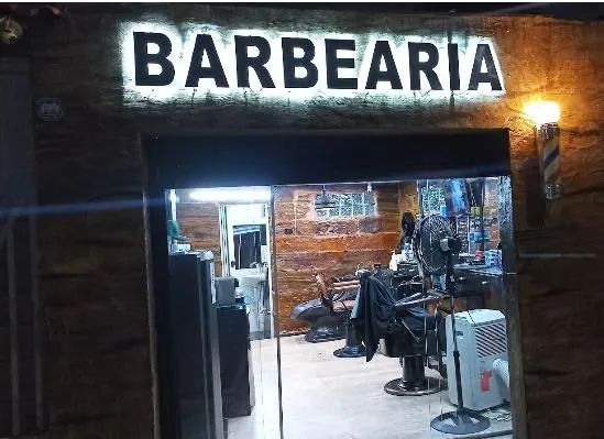Letra Caixa BARBEARIA