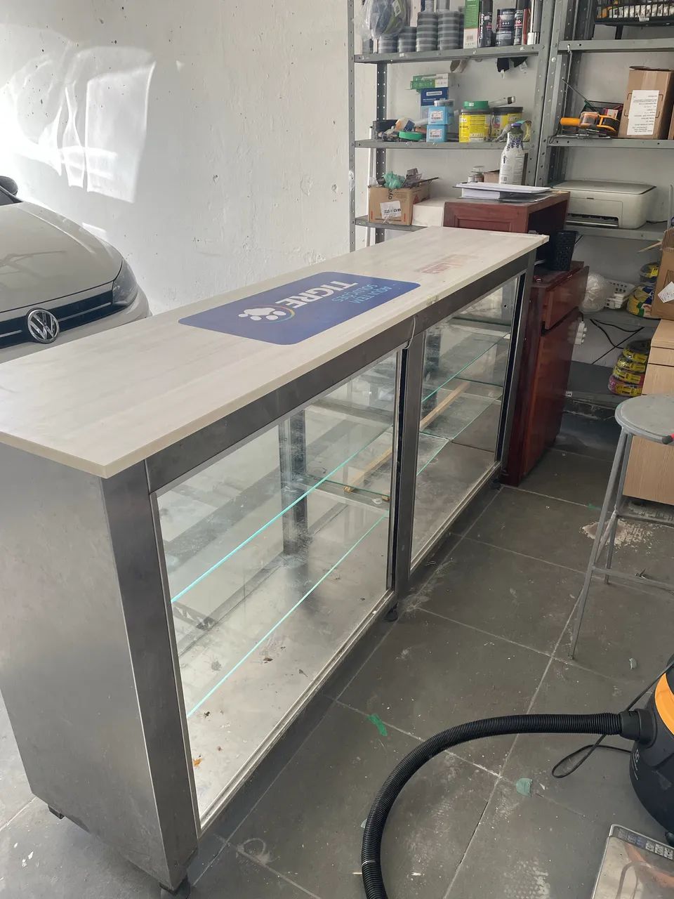 Balcão Vitrine - Aço Inox (MAIS BARATO) - Foto 5