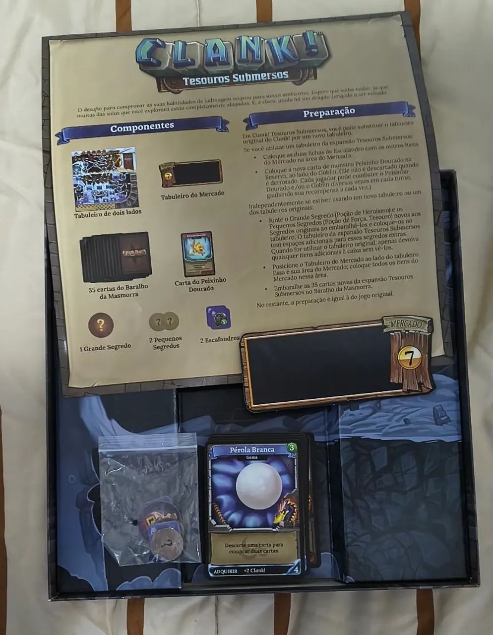 Clank Tesouros Submersos - Expansão (Board game) - Foto 2