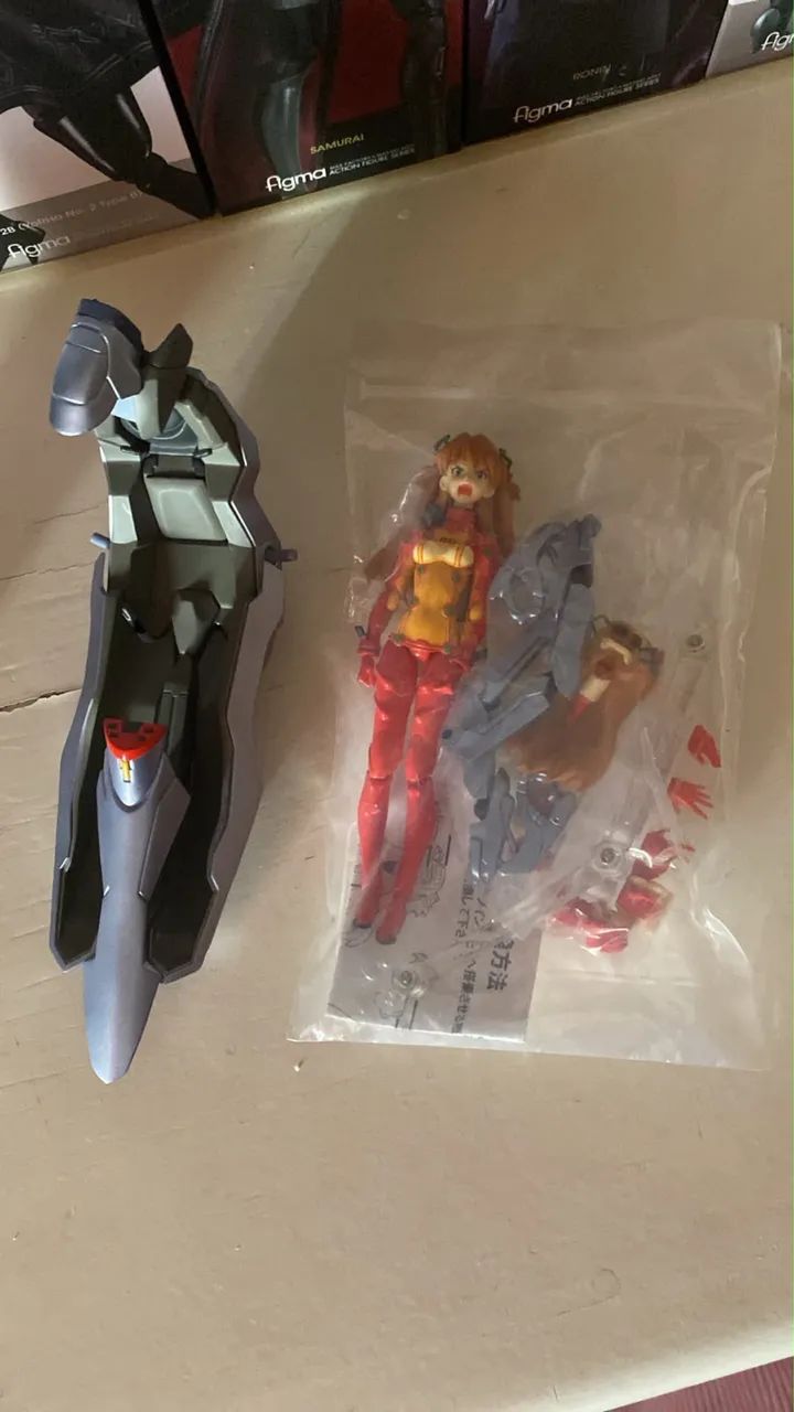Boneca Asuka Evangelion figma - Foto 2