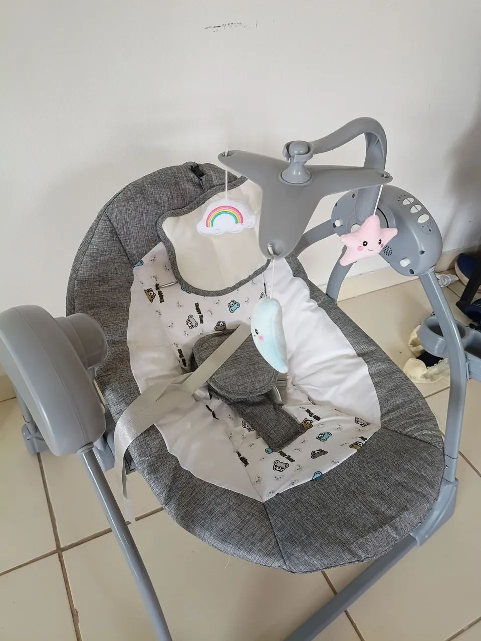 Cadeira de balanço para bebe  - Foto 2