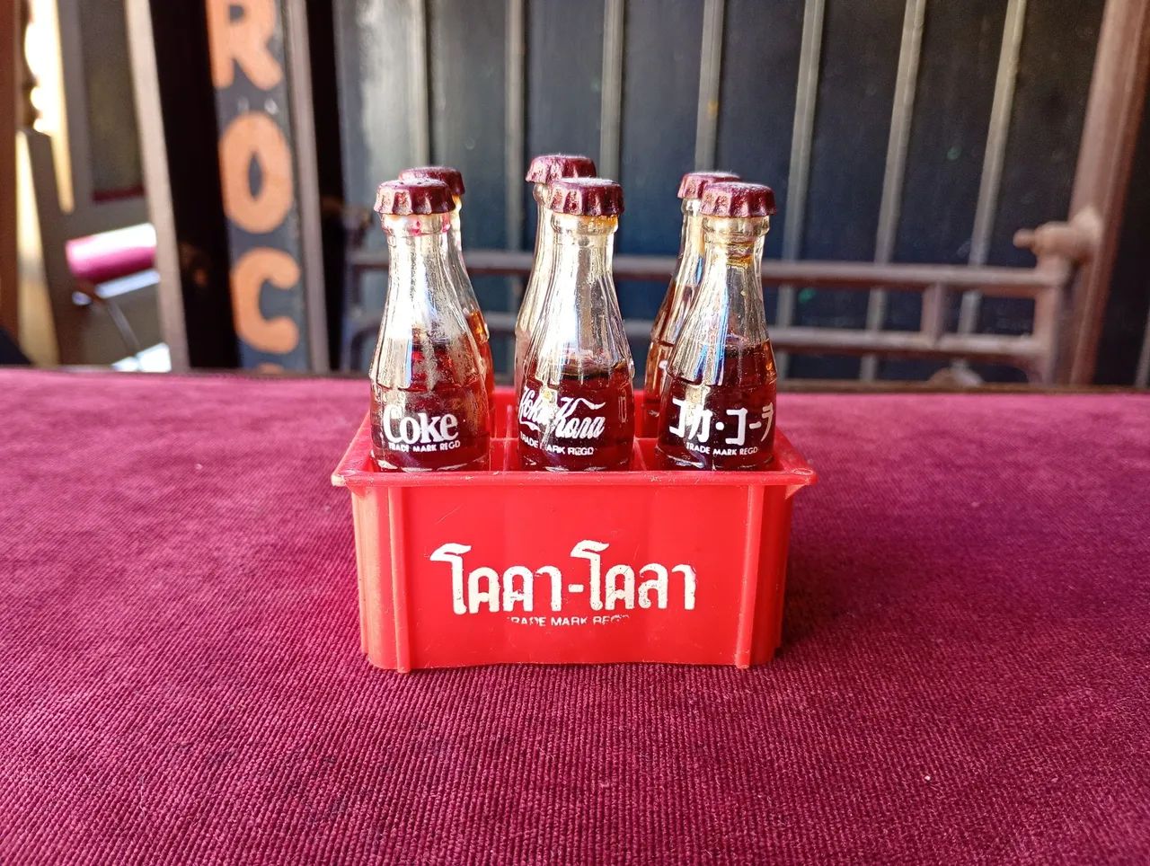 Mini engradado da Coca-Cola antigo (REF:202) - Foto 3