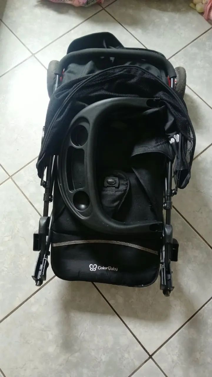 Carrinho de bebê 3 rodas