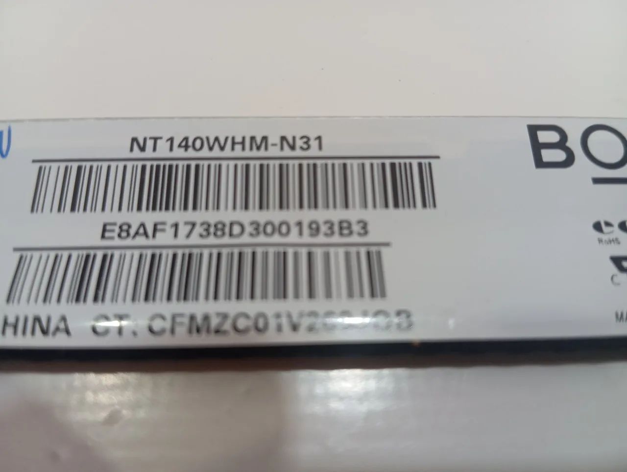 Tela notebook led slim 30 pinos usadinha  - Foto 3