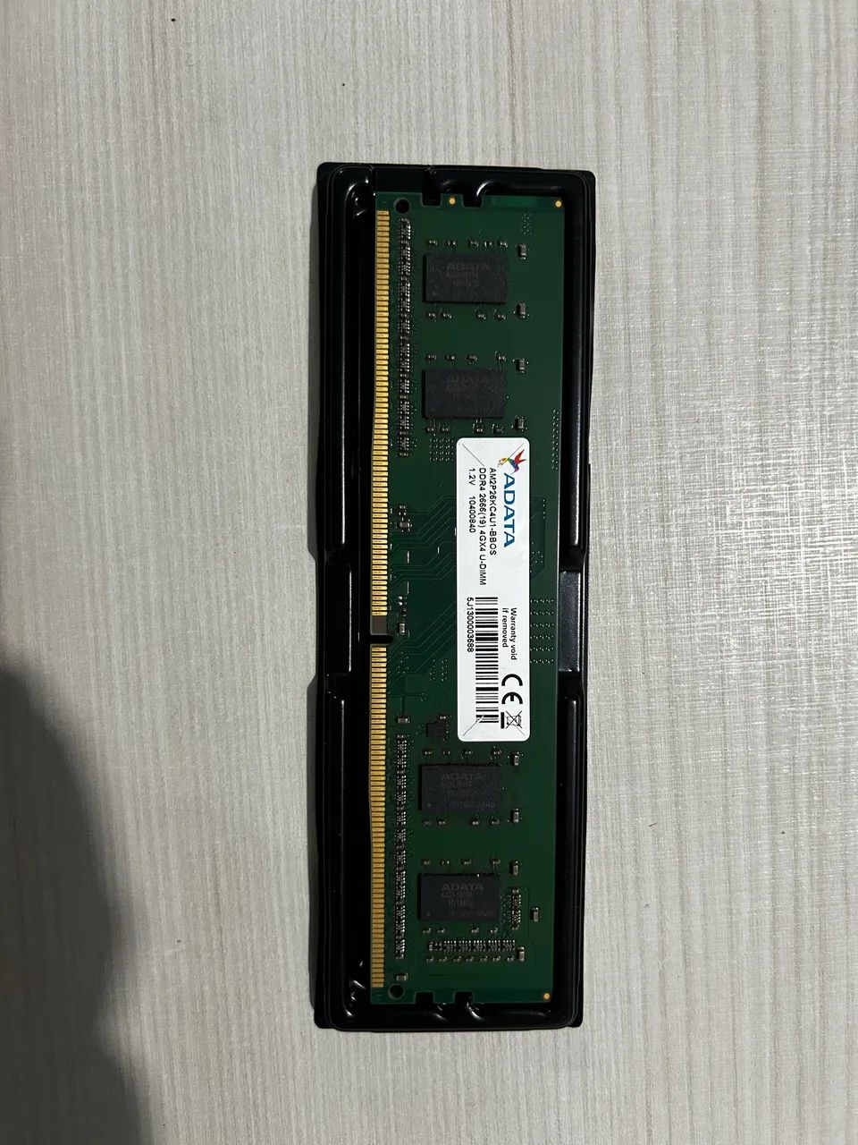 Memória RAM DDR4 2666MHz ADATA para PC (Desktop) - Funcionando 100%