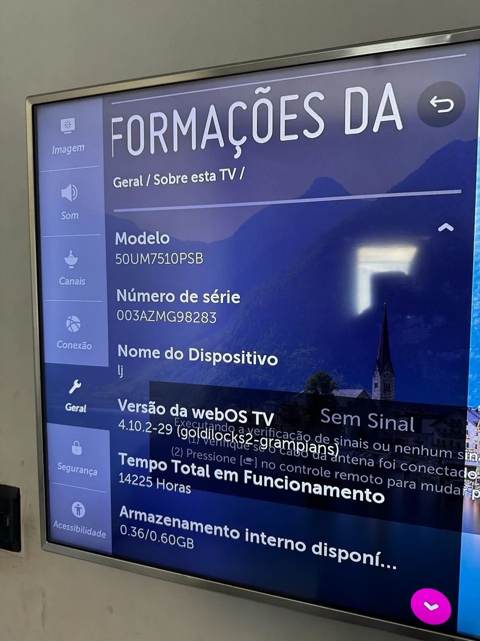 TV SMART LG 50 polegadas  - Foto 2